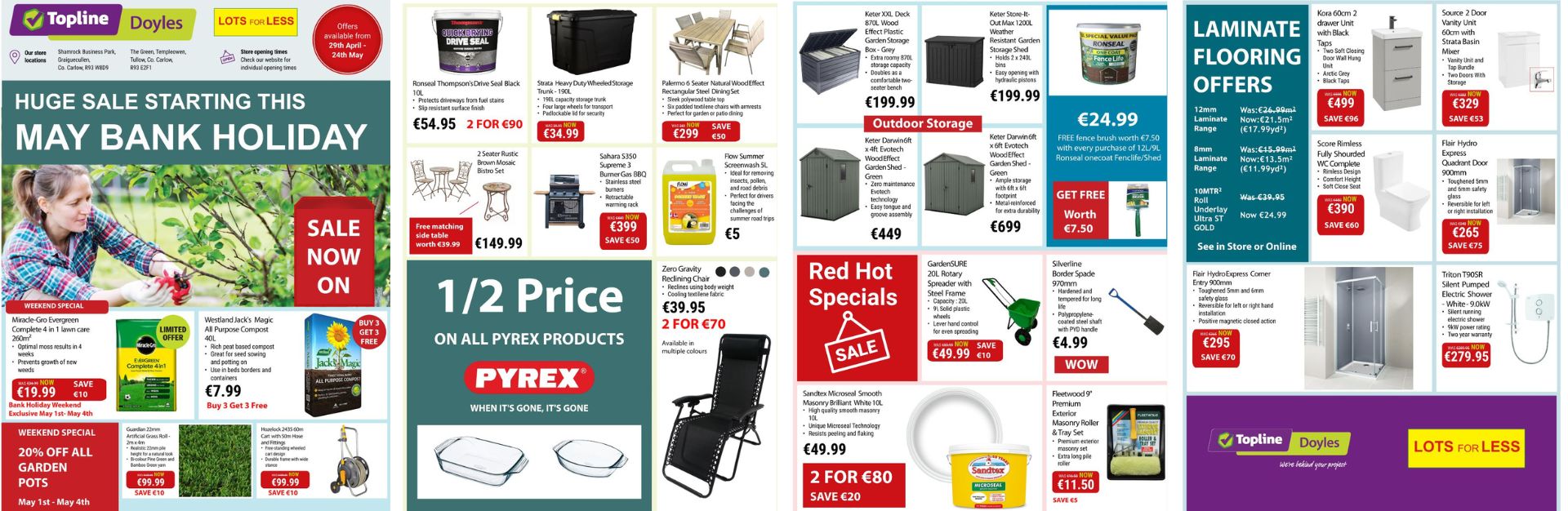 May Bank Holiday Specials